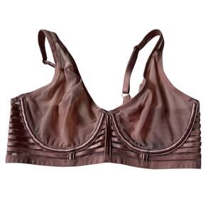 Victoria’s Secret Pink Underwired Mesh Long Line Bra Women's Size 34D | 54-20